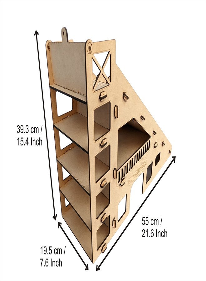 StepsToDo Ultimate Parking & Ramp Engineering Activity Set | Build & Paint Vehicle Pathway Model | Creative Art Craft for Kids | Showroom-Style Play Project - Image 2